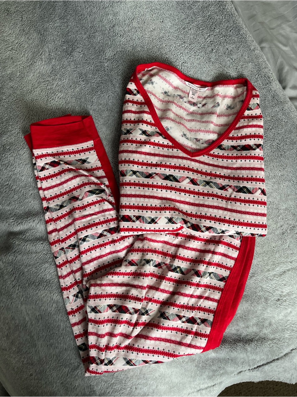 Victoria’s Secret Red Winter Pajama Set